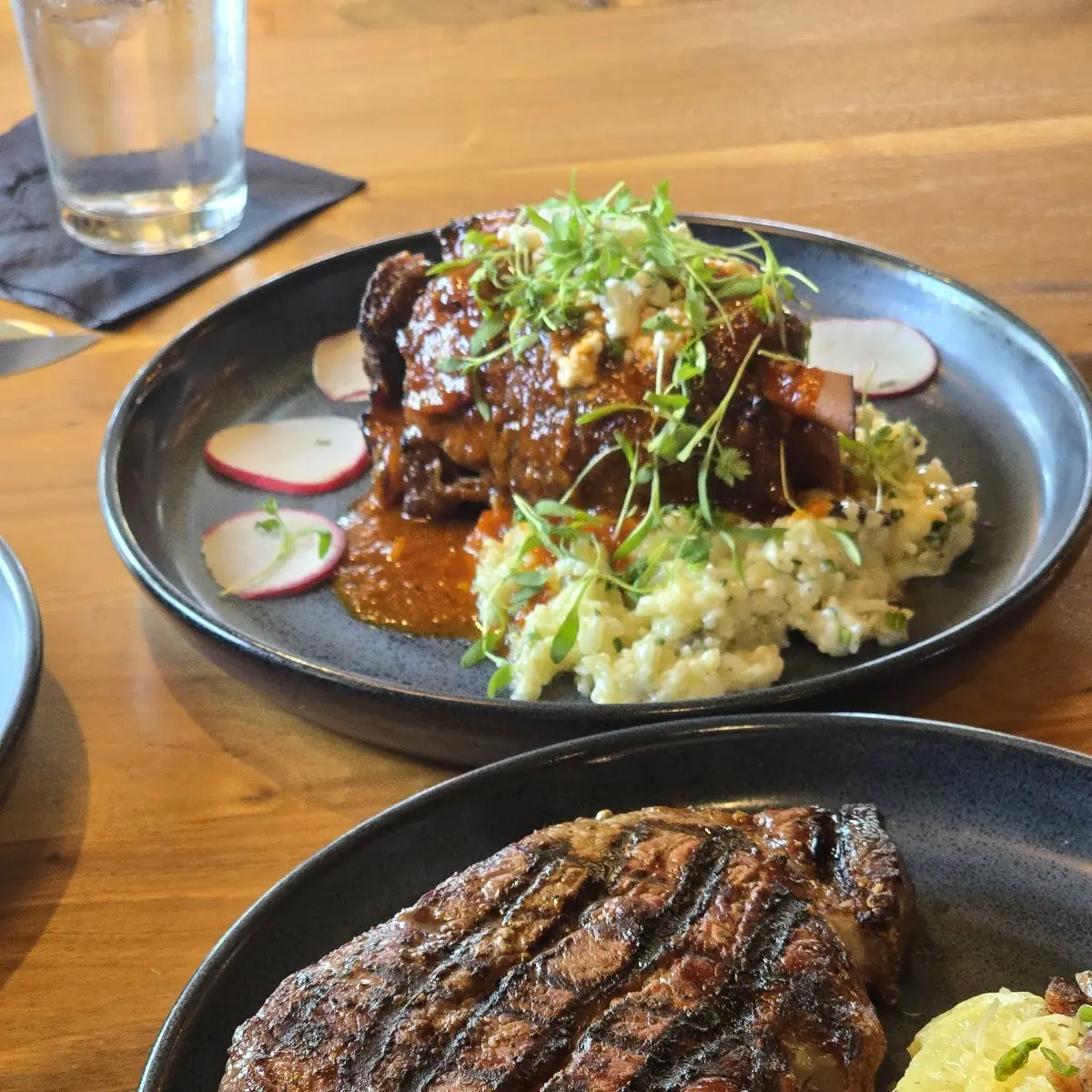 16oz Ribeye & Loaded Mash
