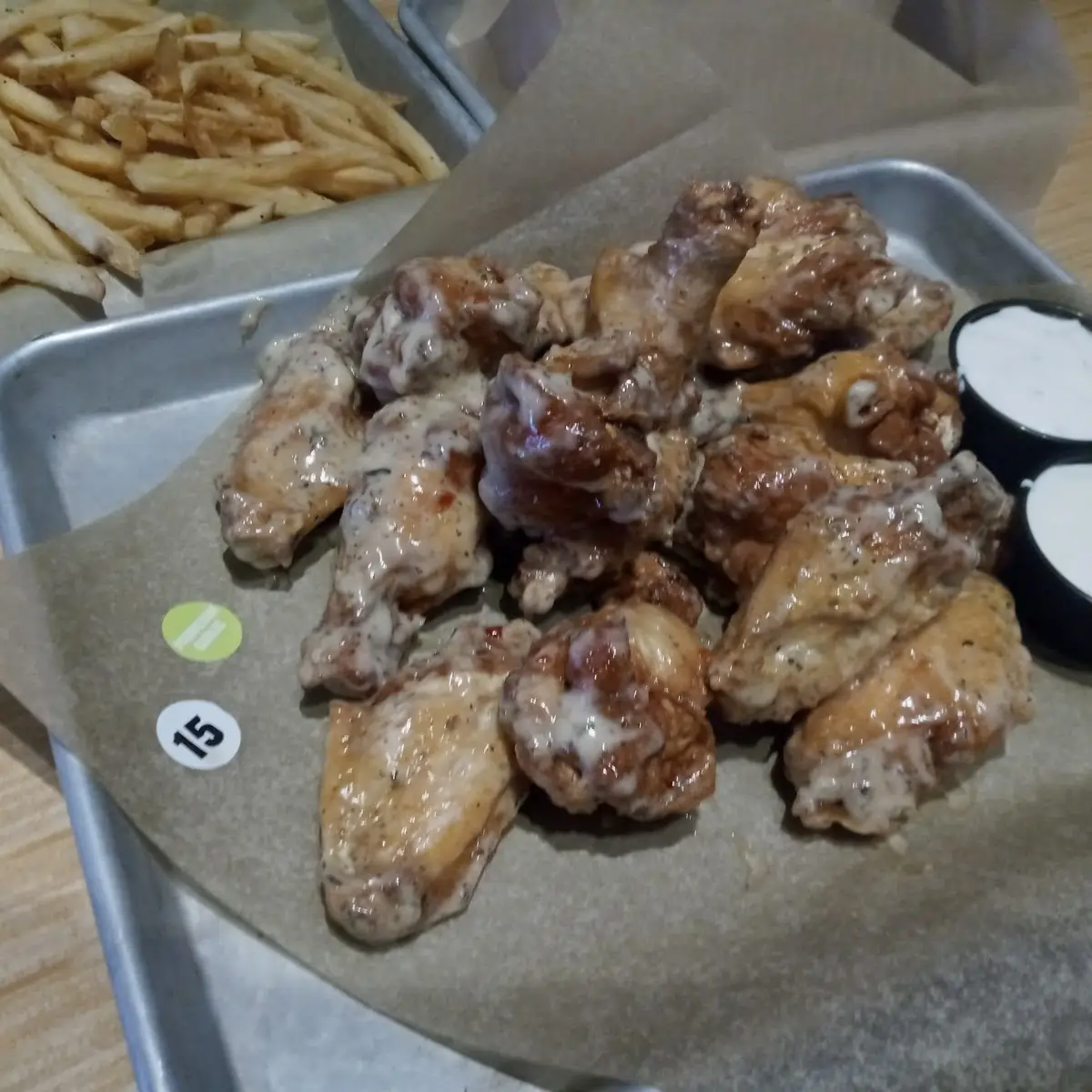 Garlic Parmesan Wings