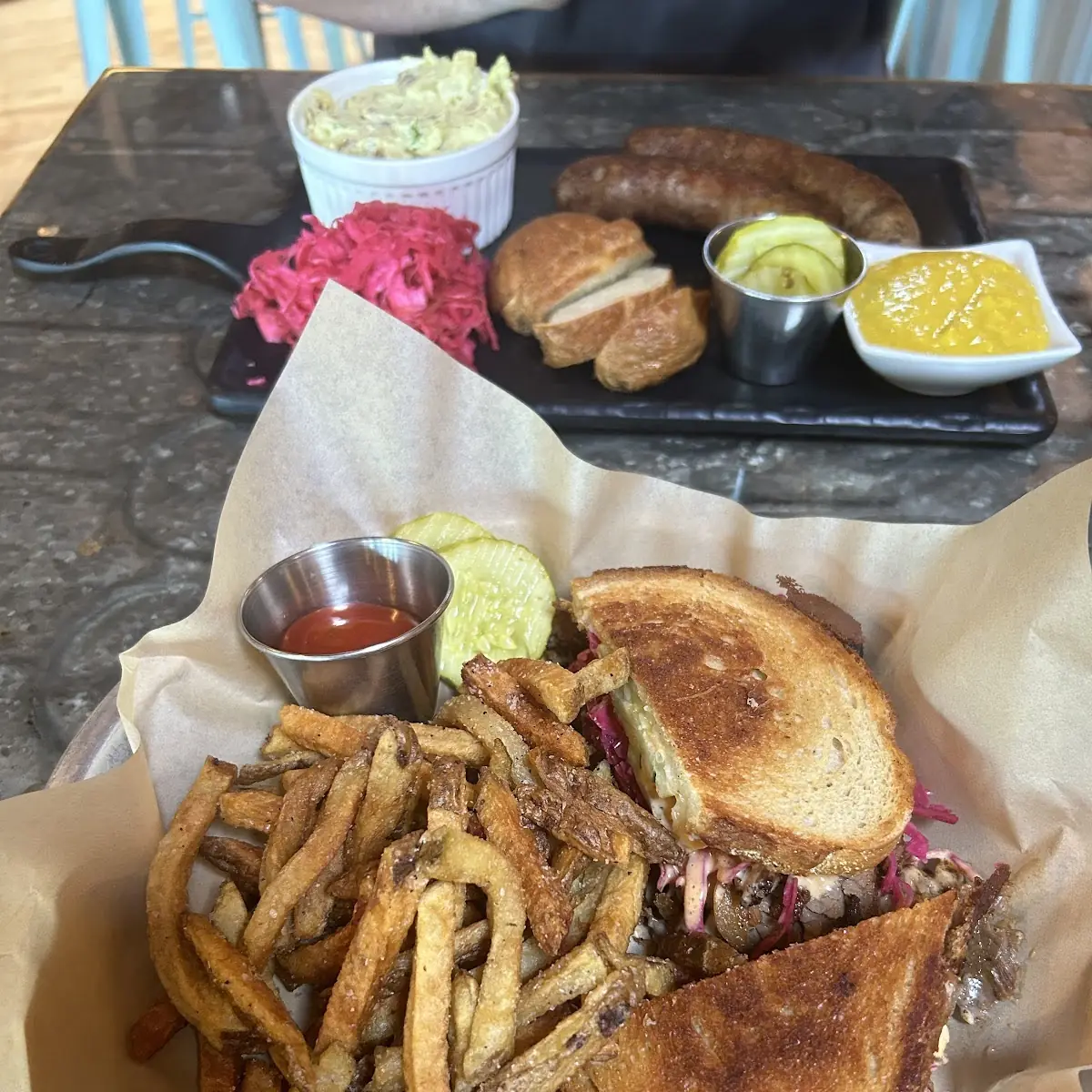 Smoked Brisket Reuben Sandwich