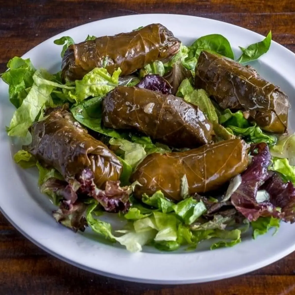 Five pcs Stuffed Grape Leaves