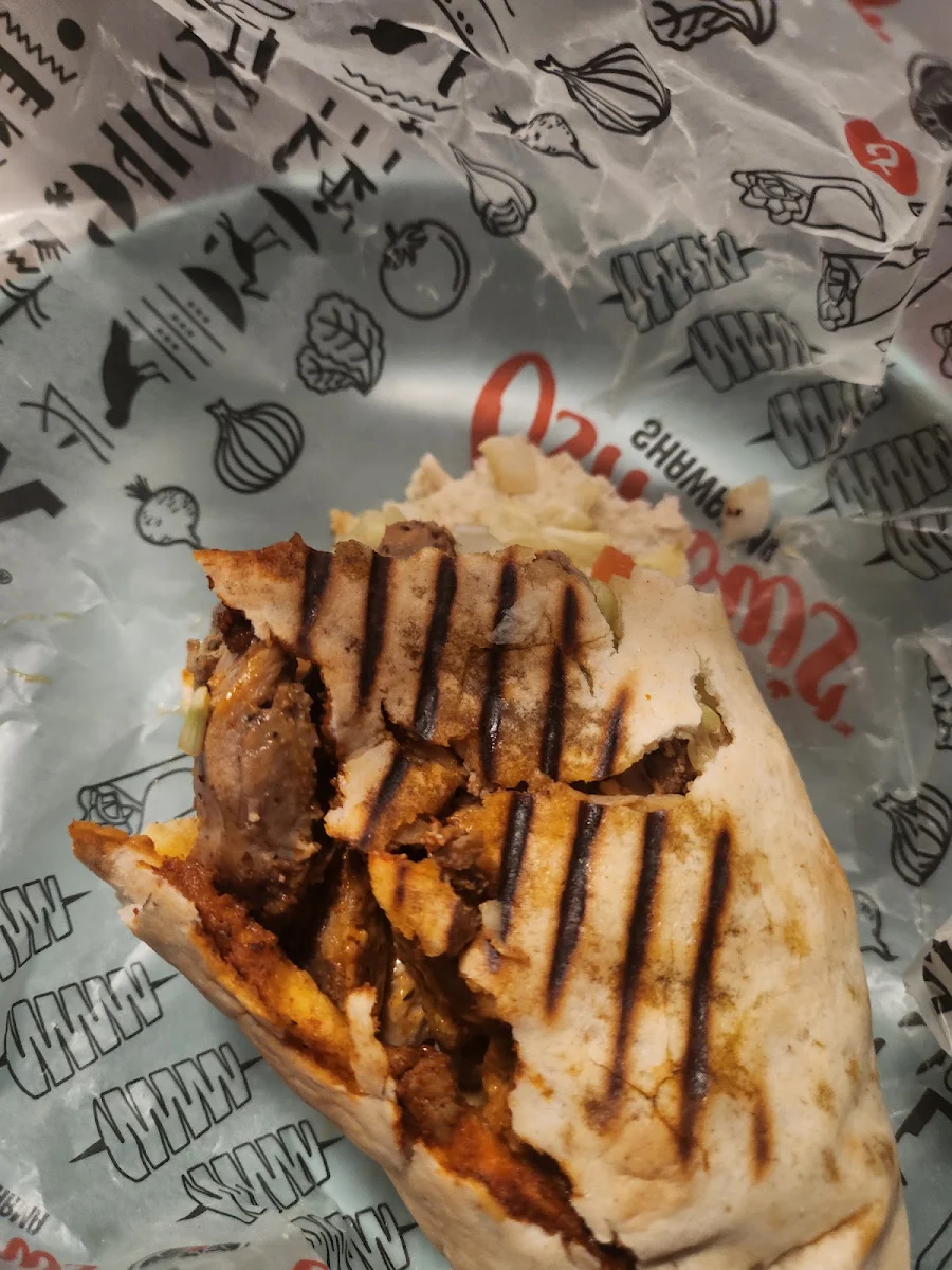 Chicken Shawarma Wrap, Osmow's Shawarma