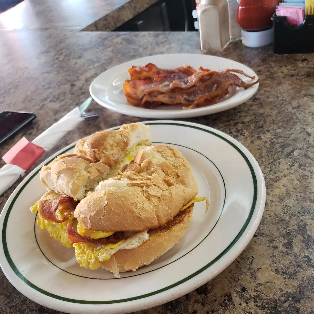 Turkey Bacon Egg & Cheese