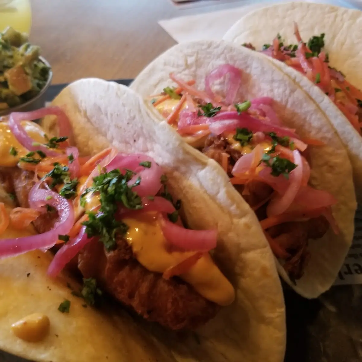 Beer Battered Cod Tacos