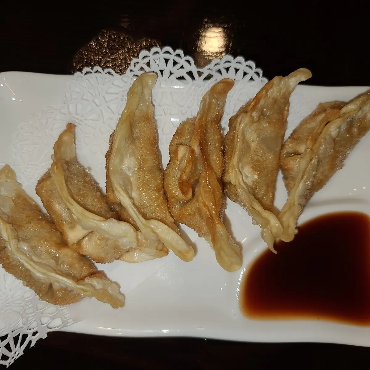 Pan Fried Gyoza 6