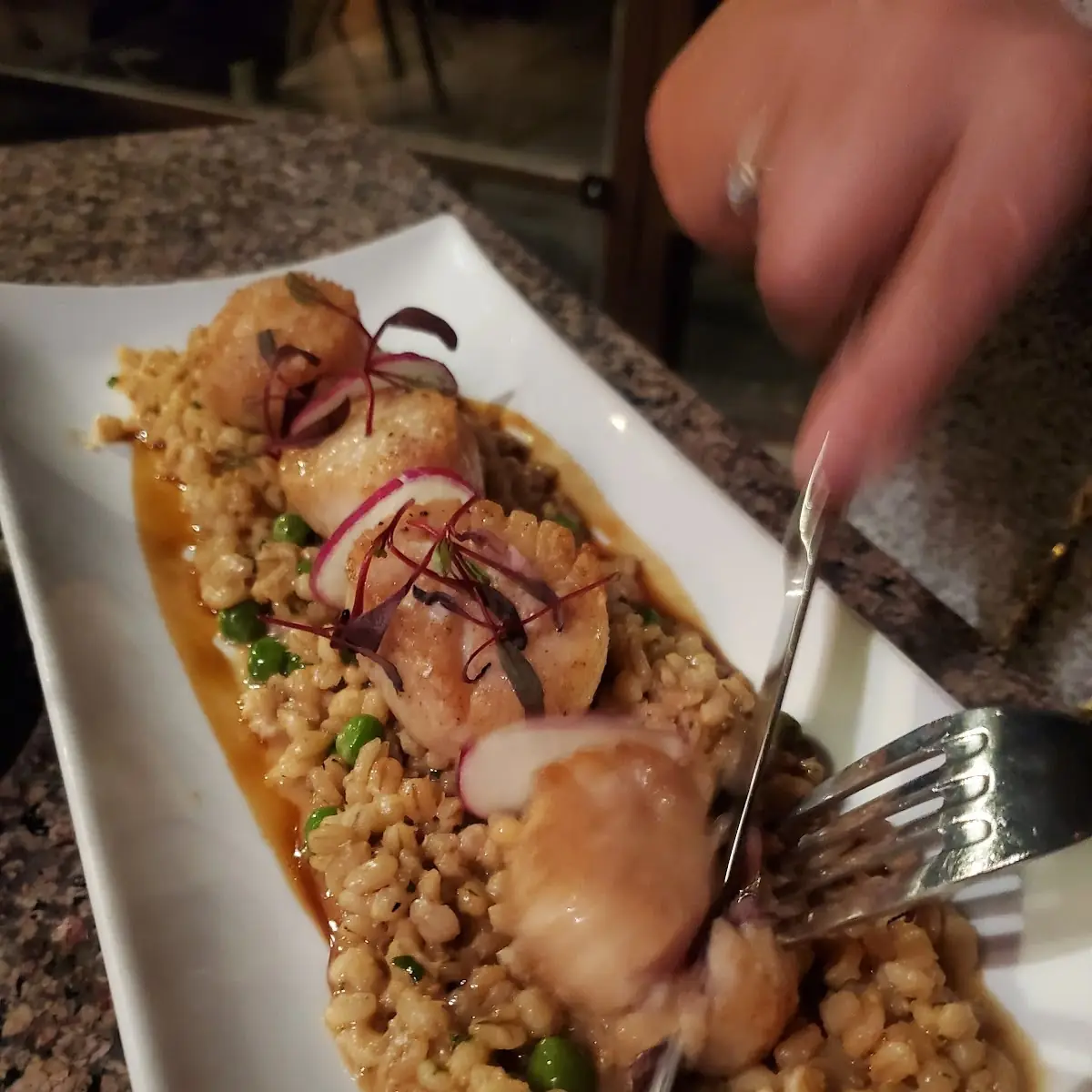 Seared Scallops