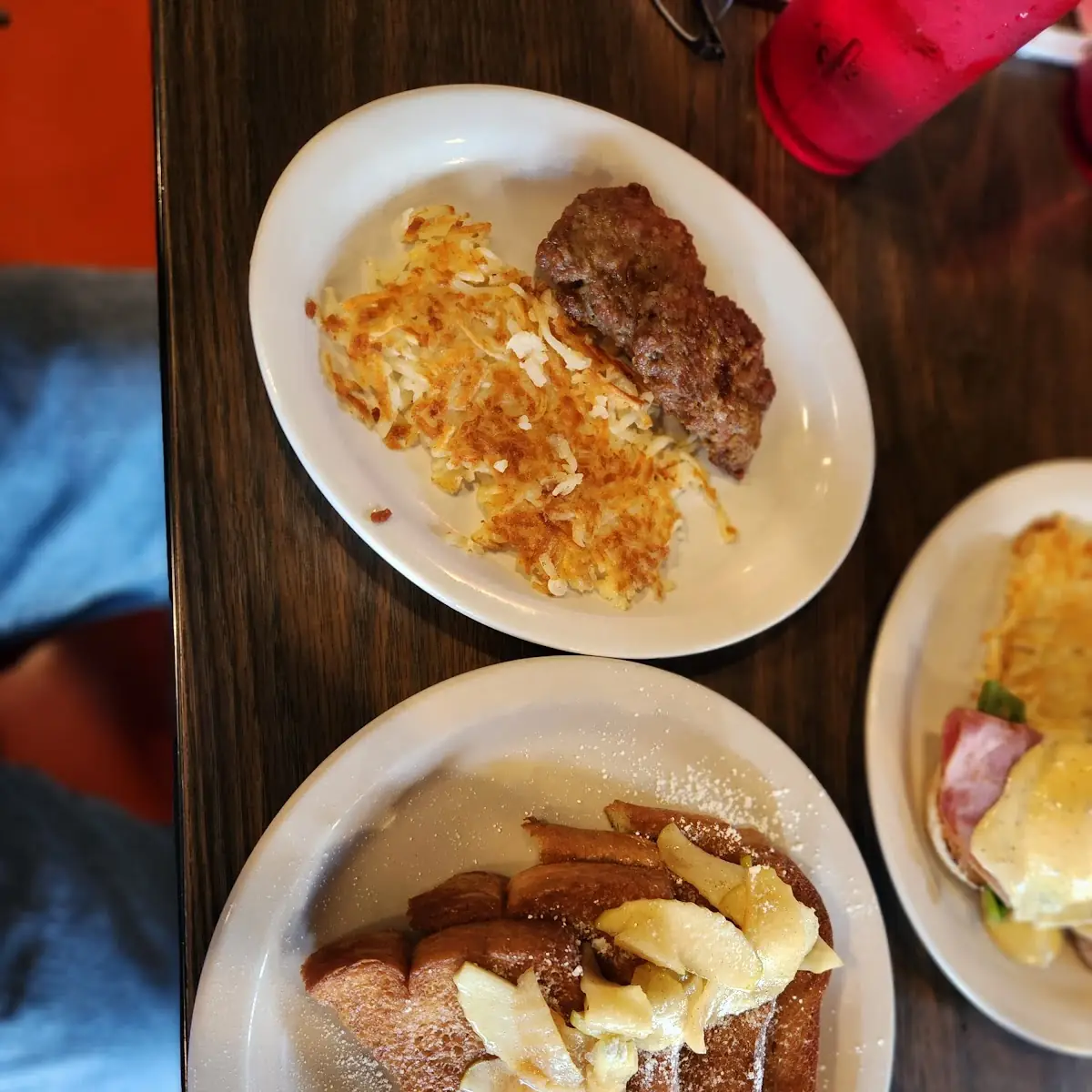 Fried Apple French Toast Combo