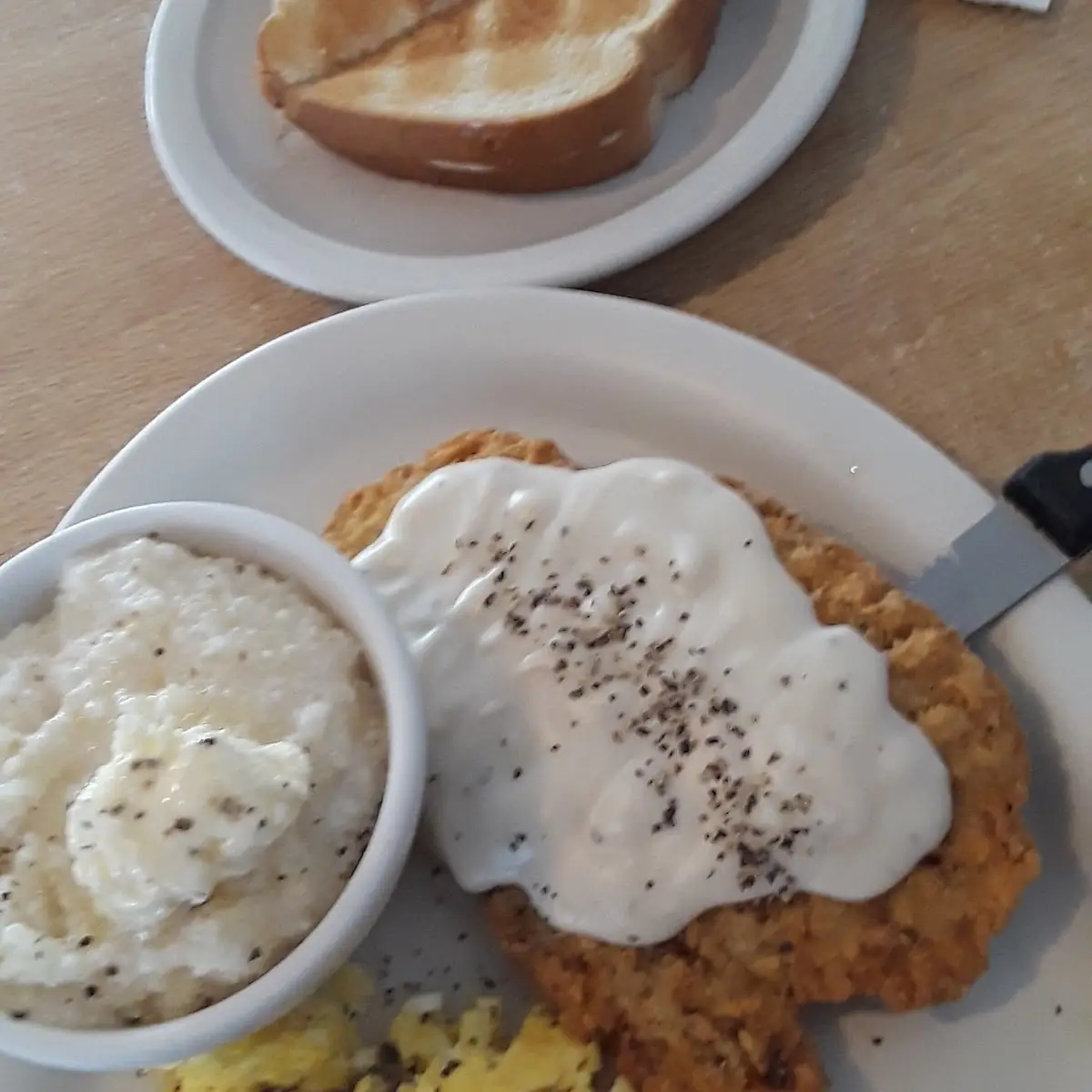 Chicken Fried Steak Breakfast