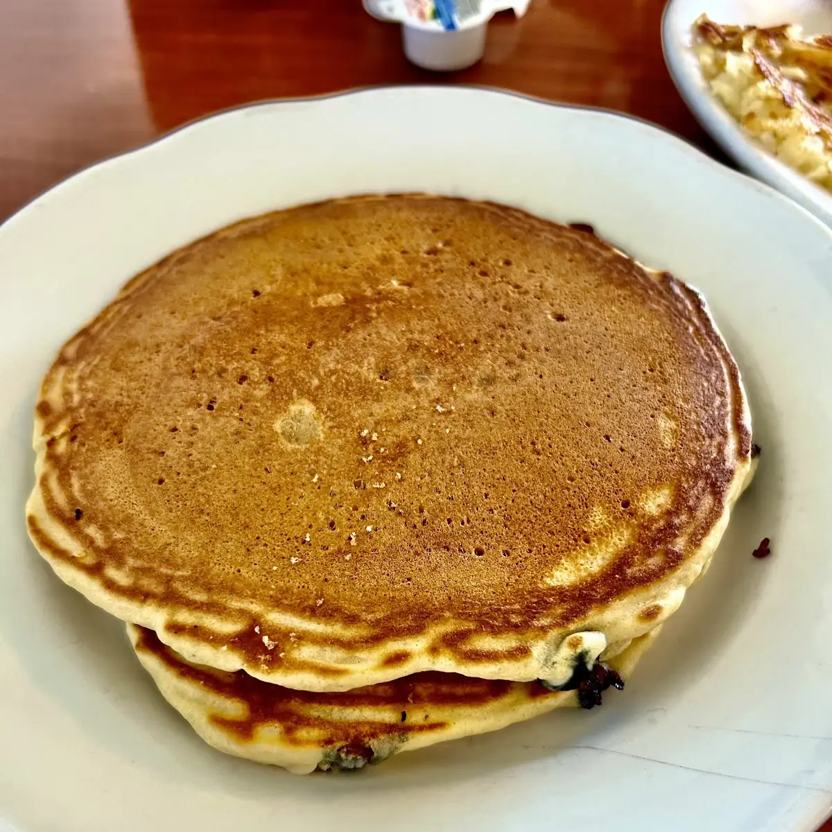 Pancakes with Blueberries