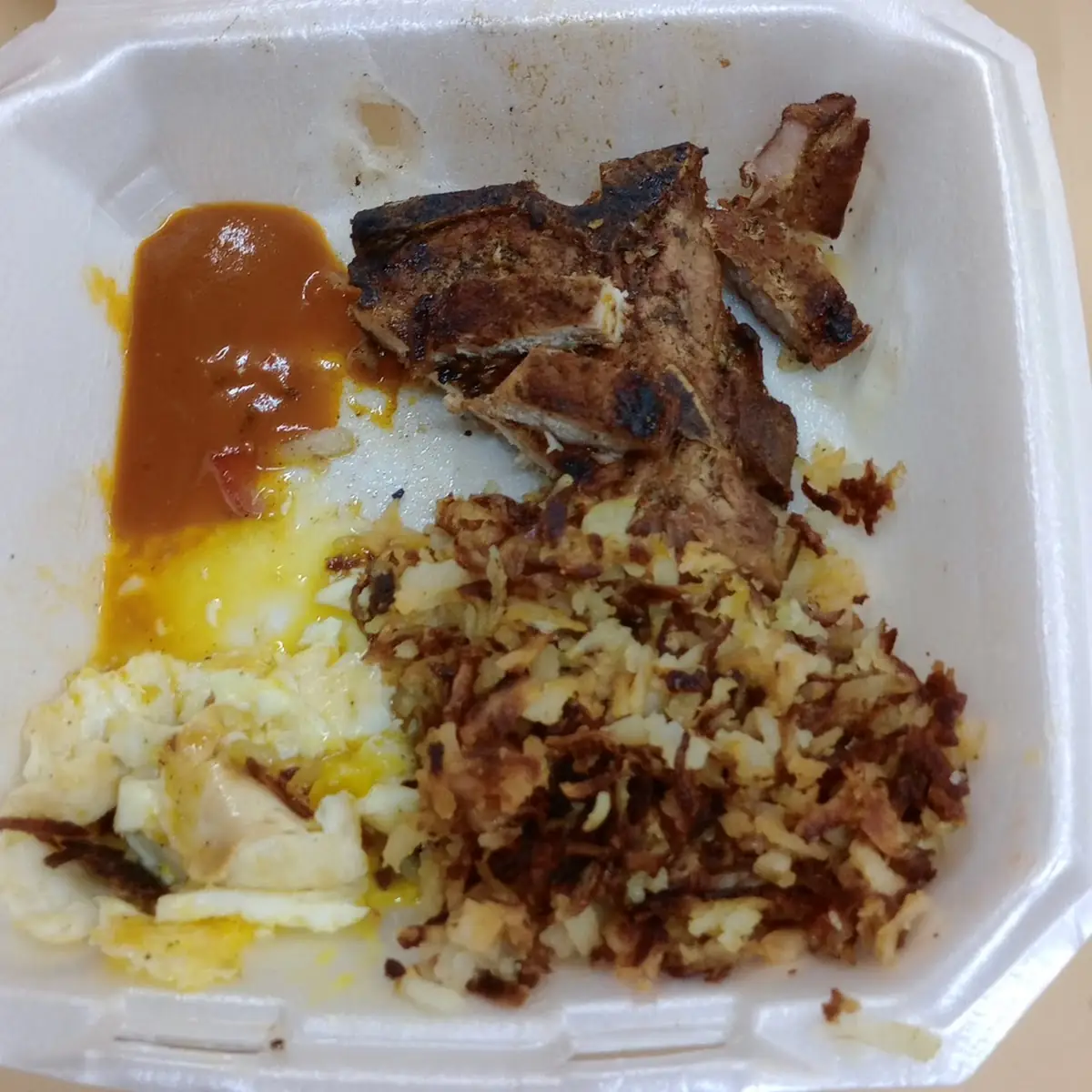 Pork Chops and Eggs