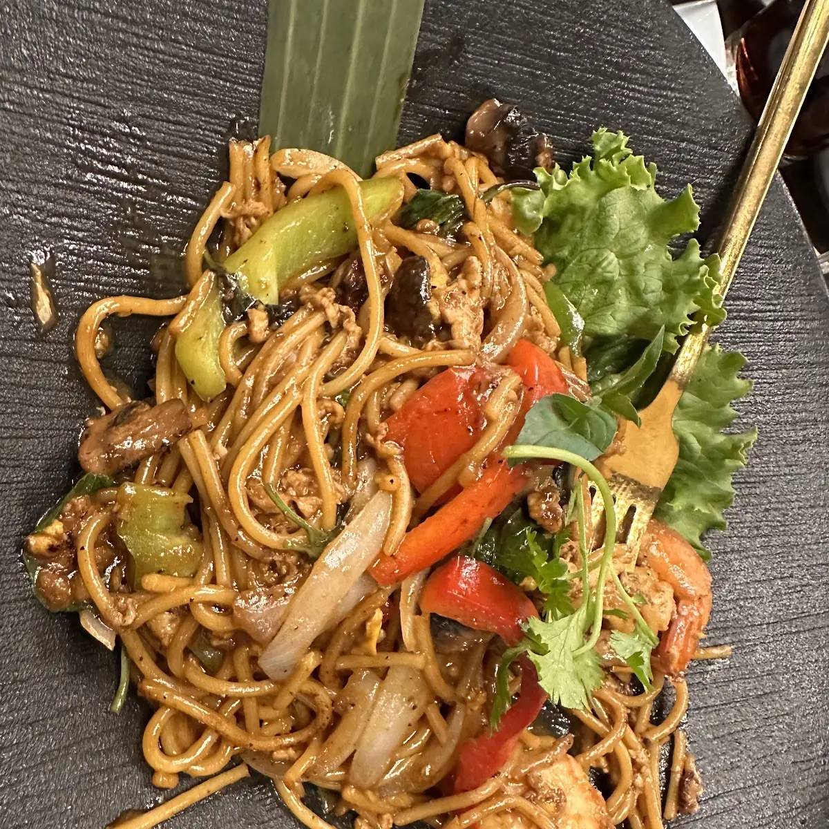 N2. Thai Drunken Noodle (Pad Kee Mao)