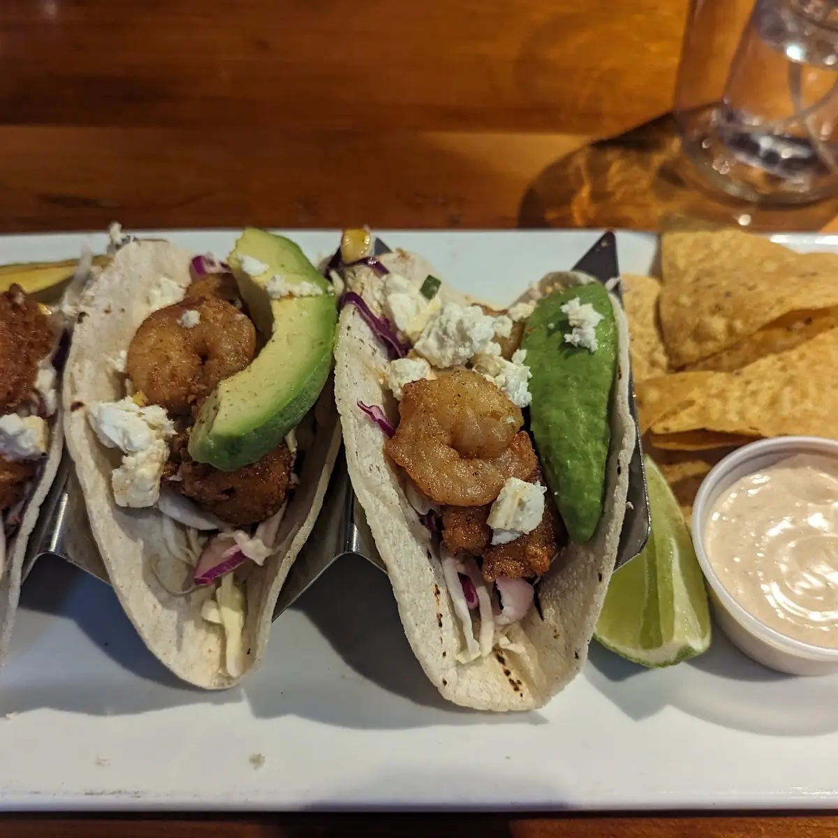Street Corn Shrimp Tacos