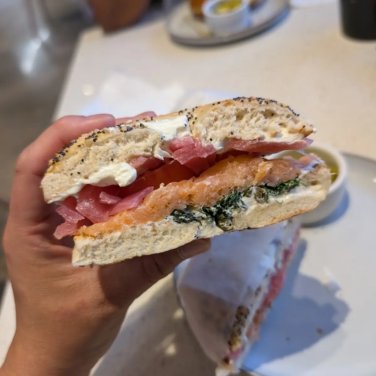 Smoked Salmon Bagel