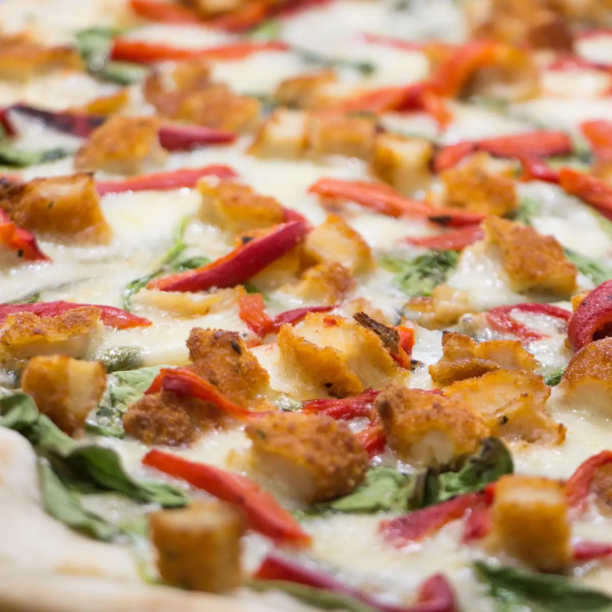 Chicken Bacon Ranch Pizza