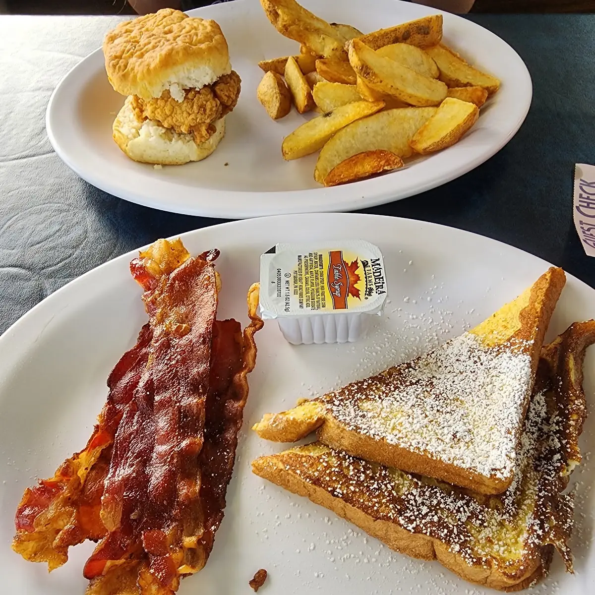 French Toast & Bacon