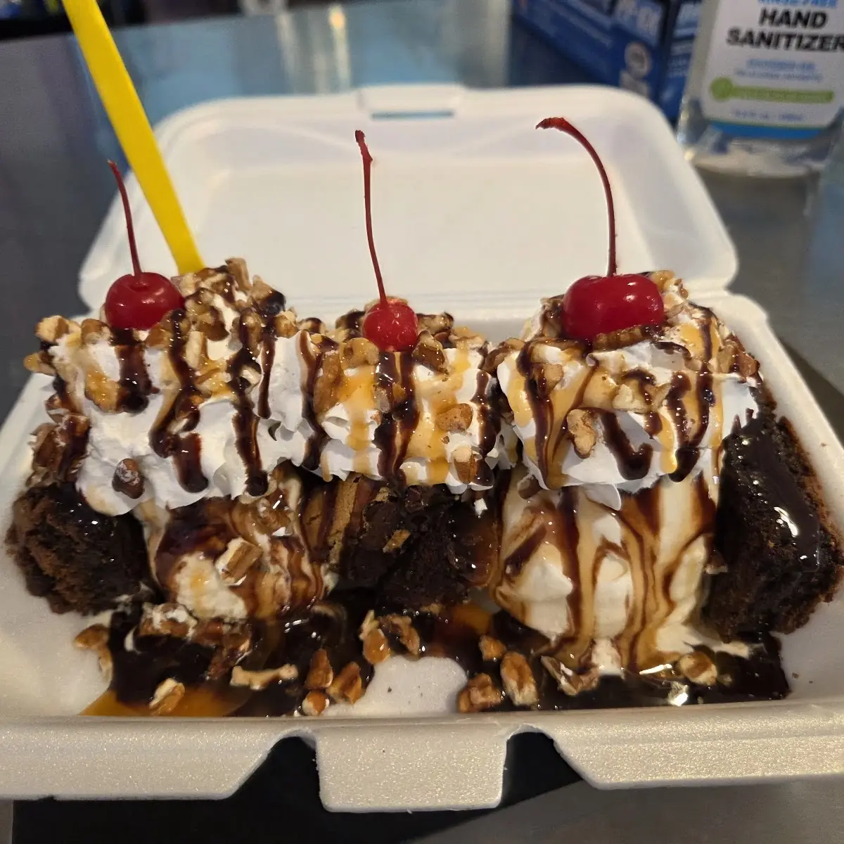 Brownie Sundae
