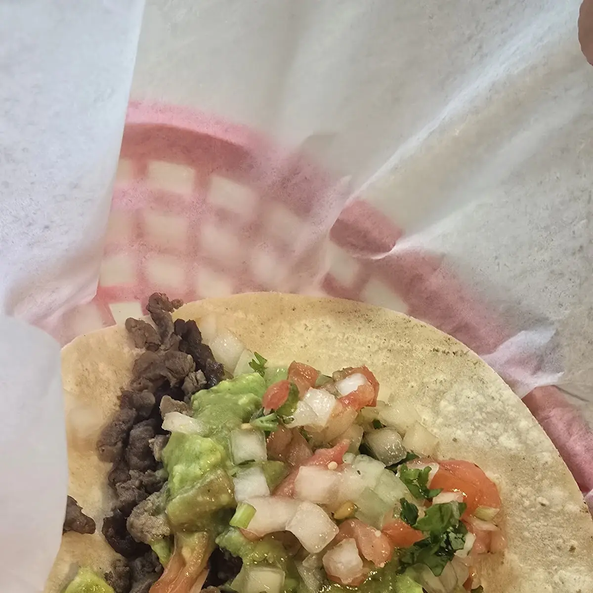 Two Carne Asada Tacos