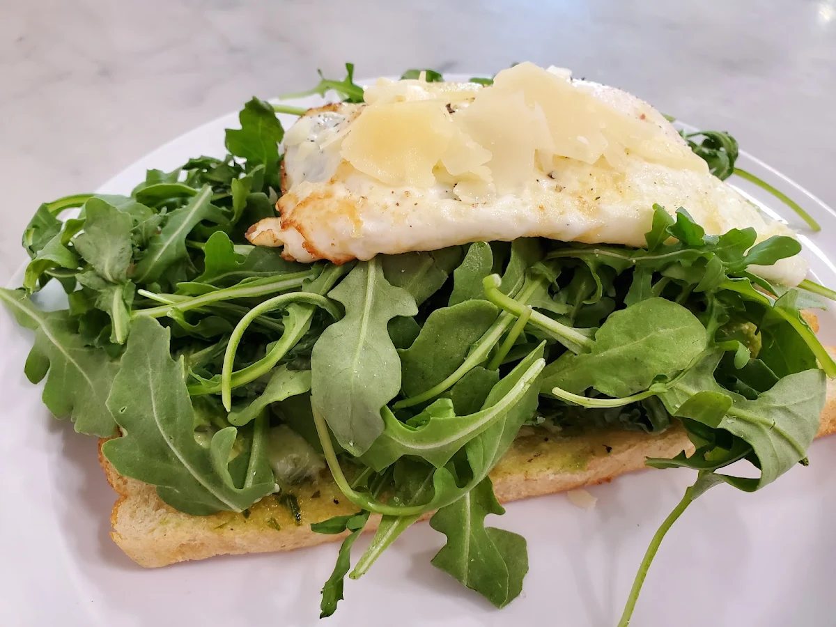 Green Egg on Toast