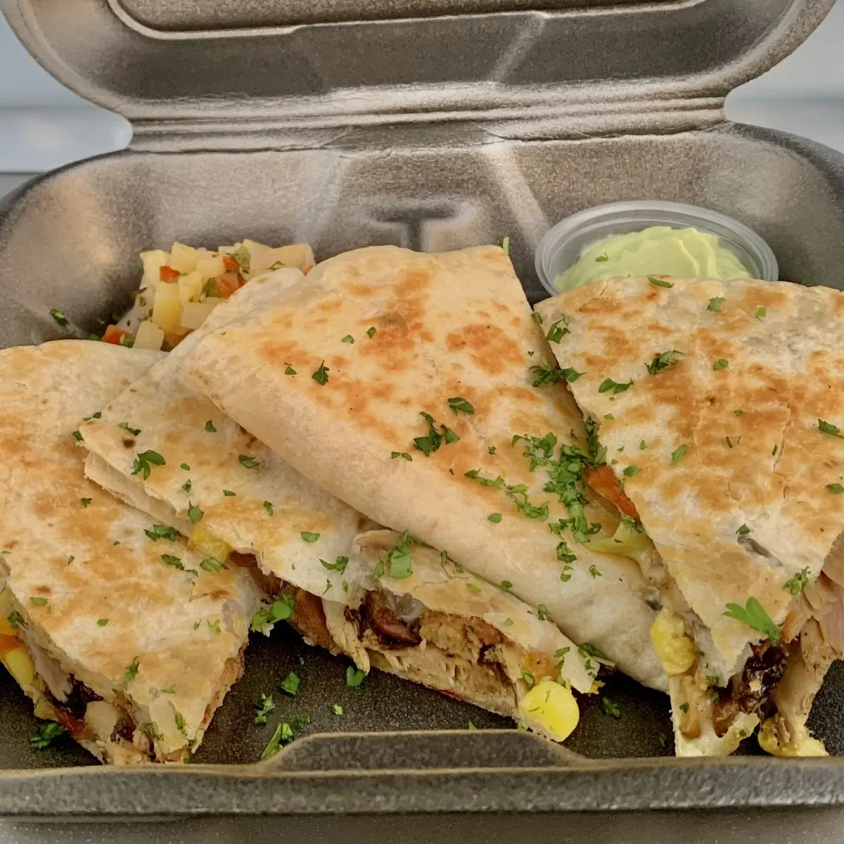 Jerk Chicken Quesadilla
