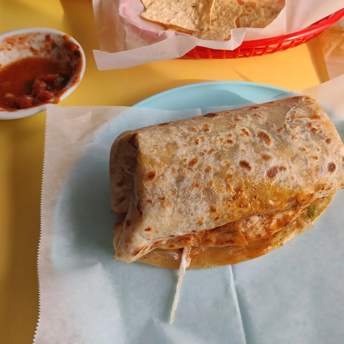 Birria Burrito Shredded Beef