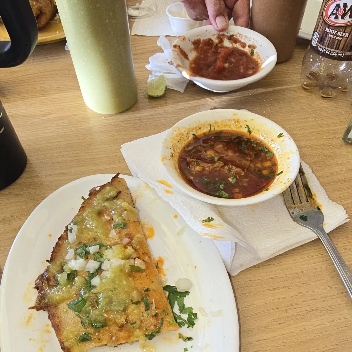 Birria Taco with Consome