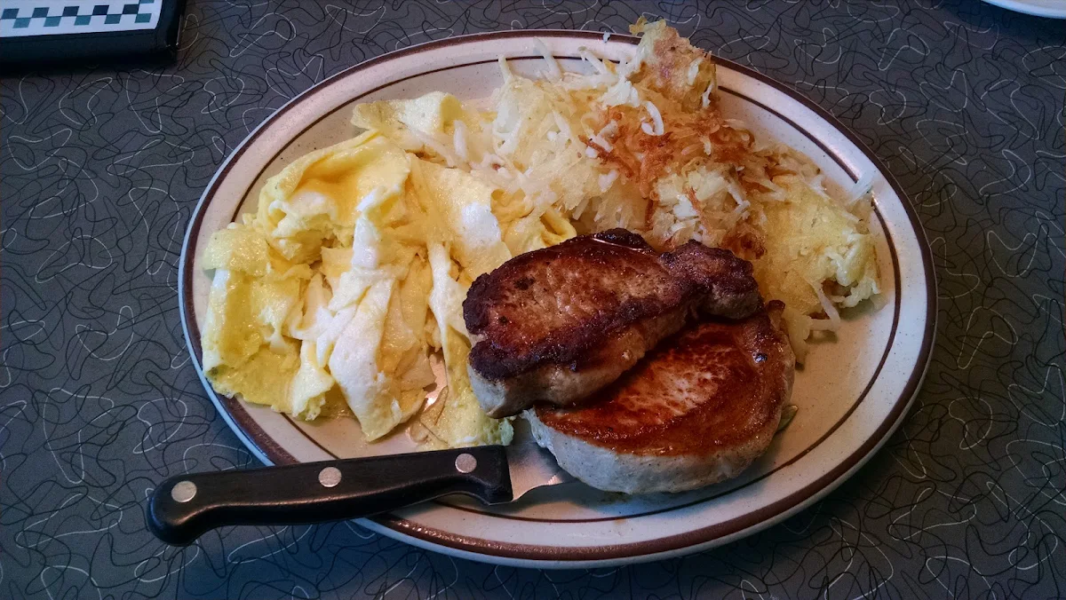 Served with Hash Browns