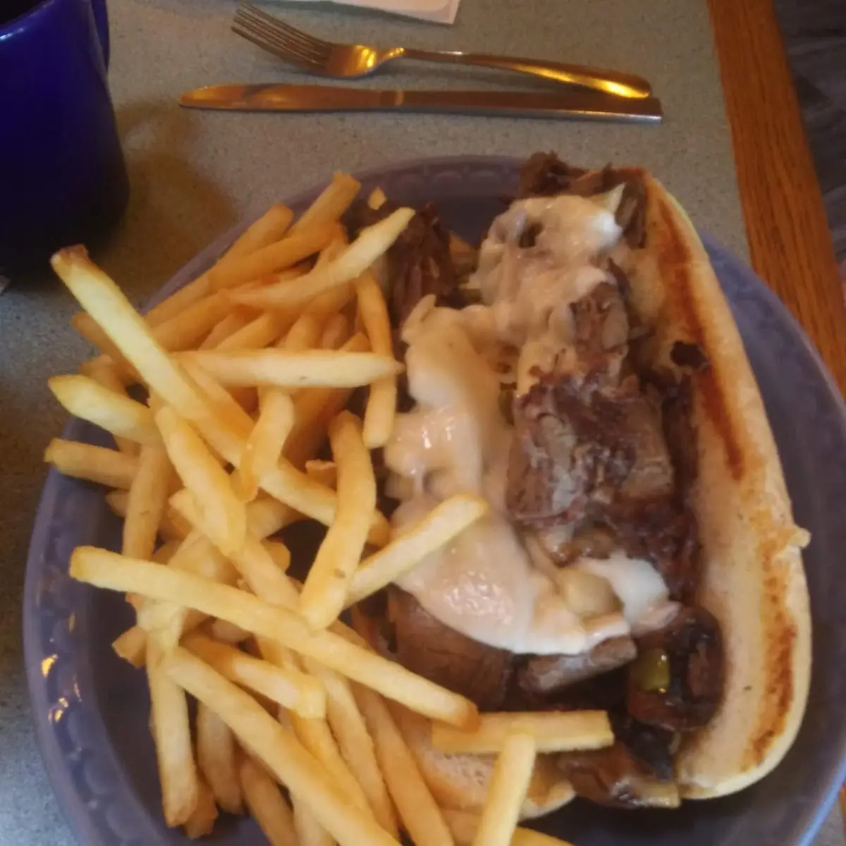 Philly Cheese Steak Sandwich