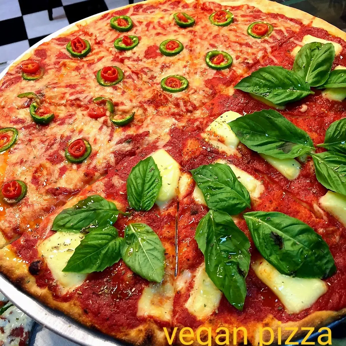 Custom Vegan Pizza