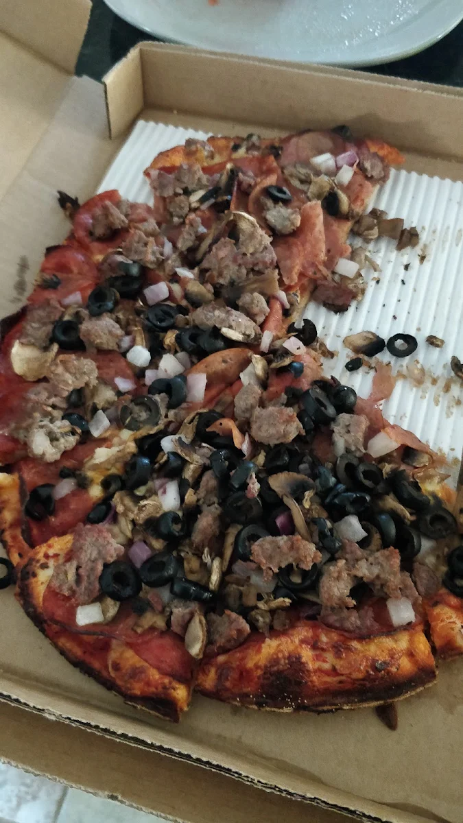Dairy Free, Tom's House Of Pizza