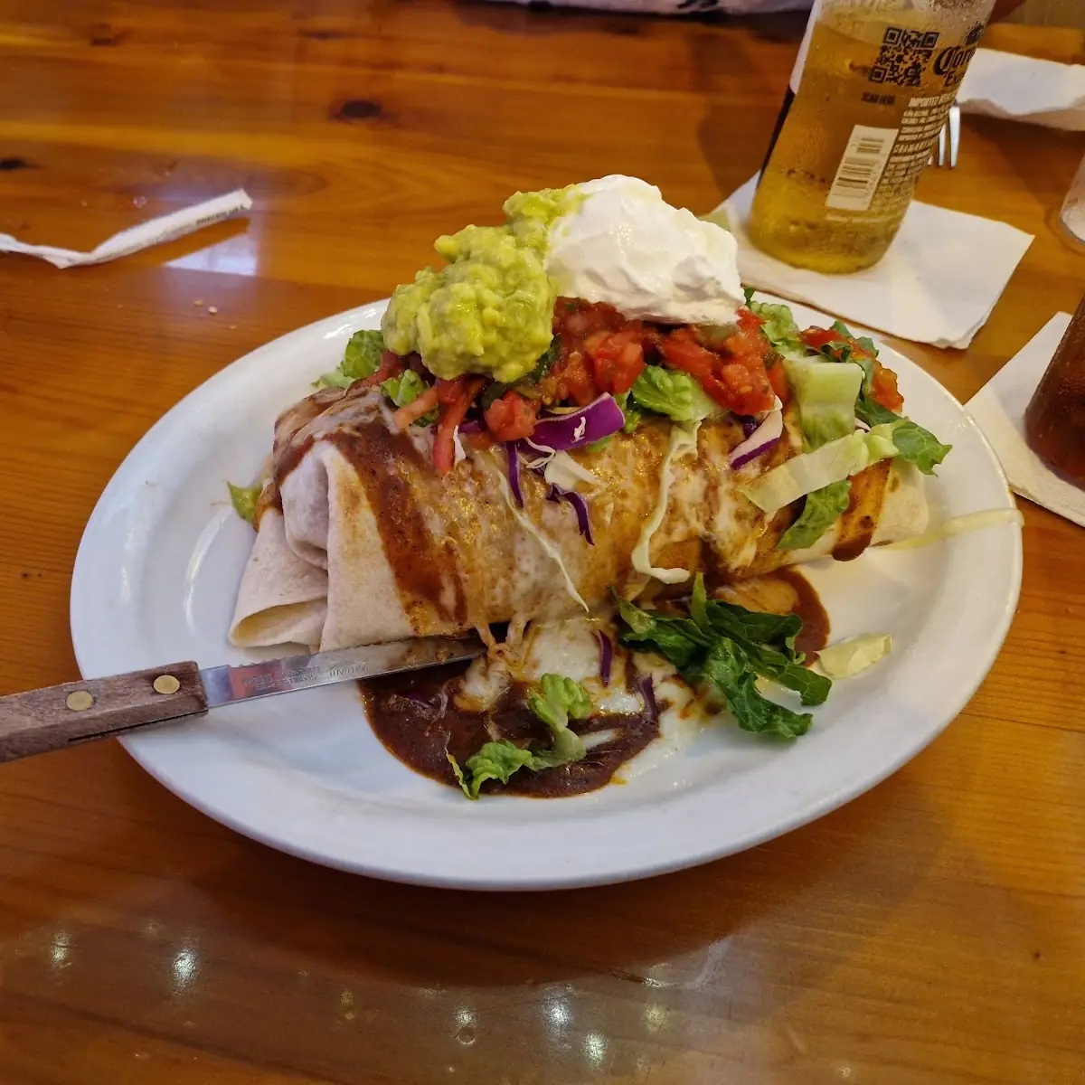 Supreme Beef Burrito