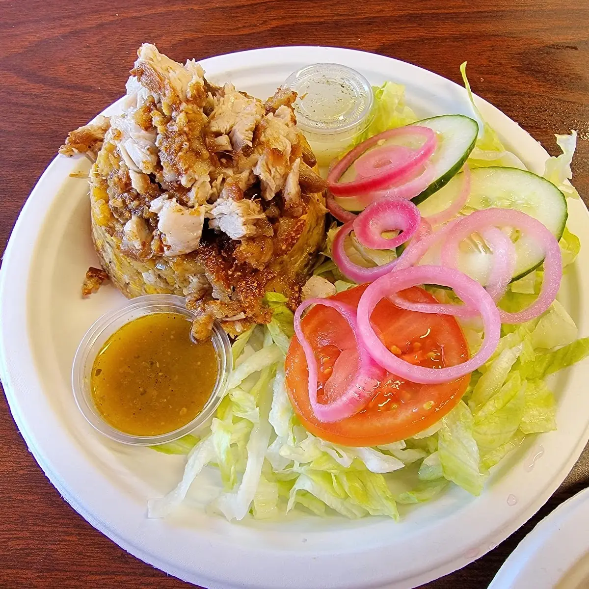Monfongo De Chicarron Deep Fried Pork Mofongo