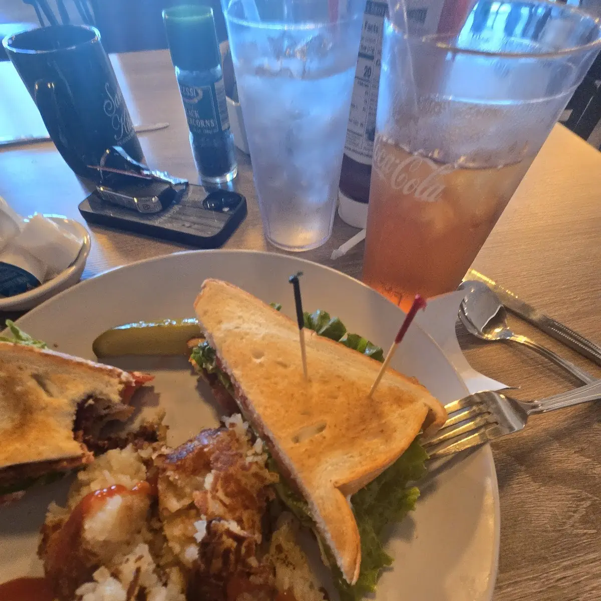 blt and Hash Browns