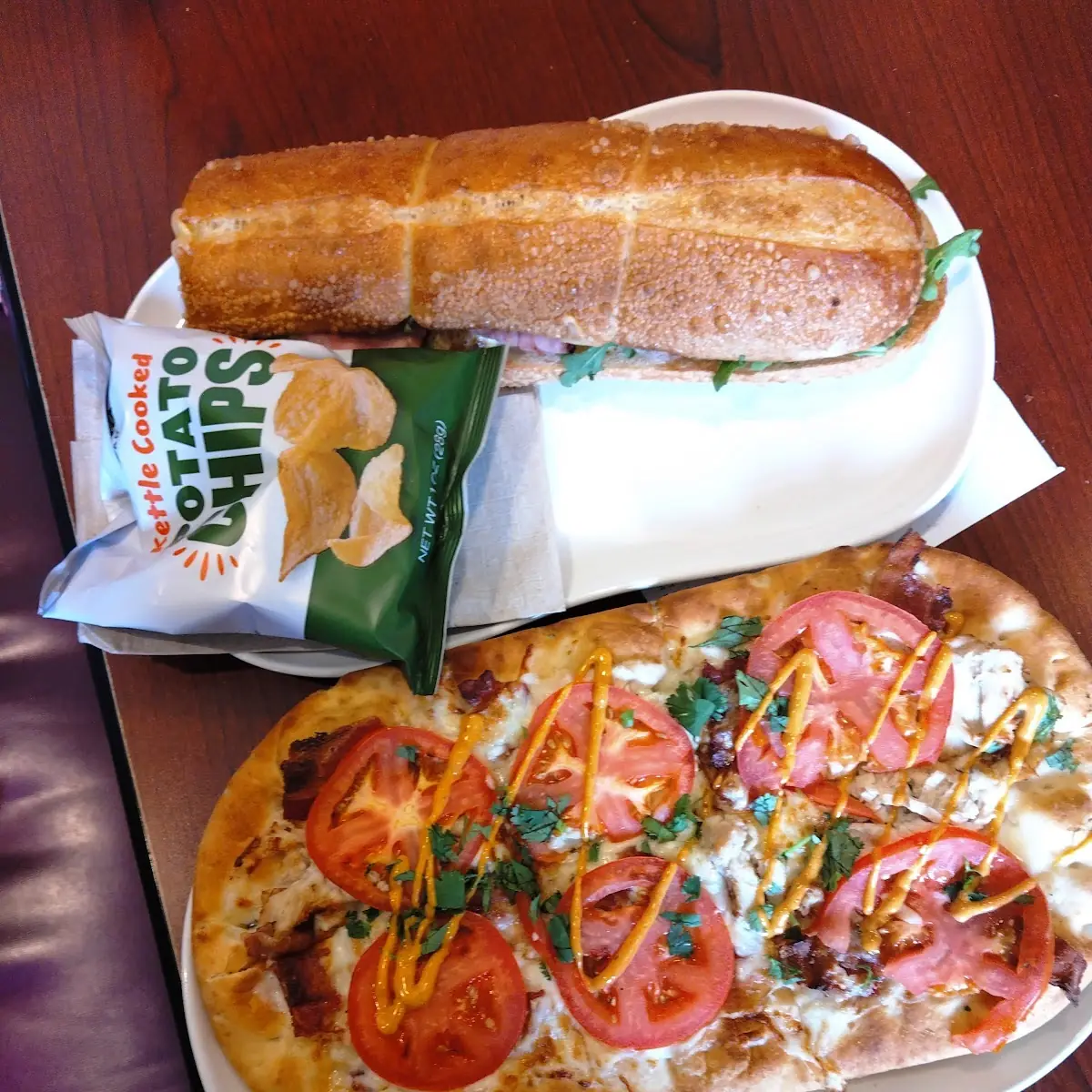 Chicken Sandwich Combo Pizza
