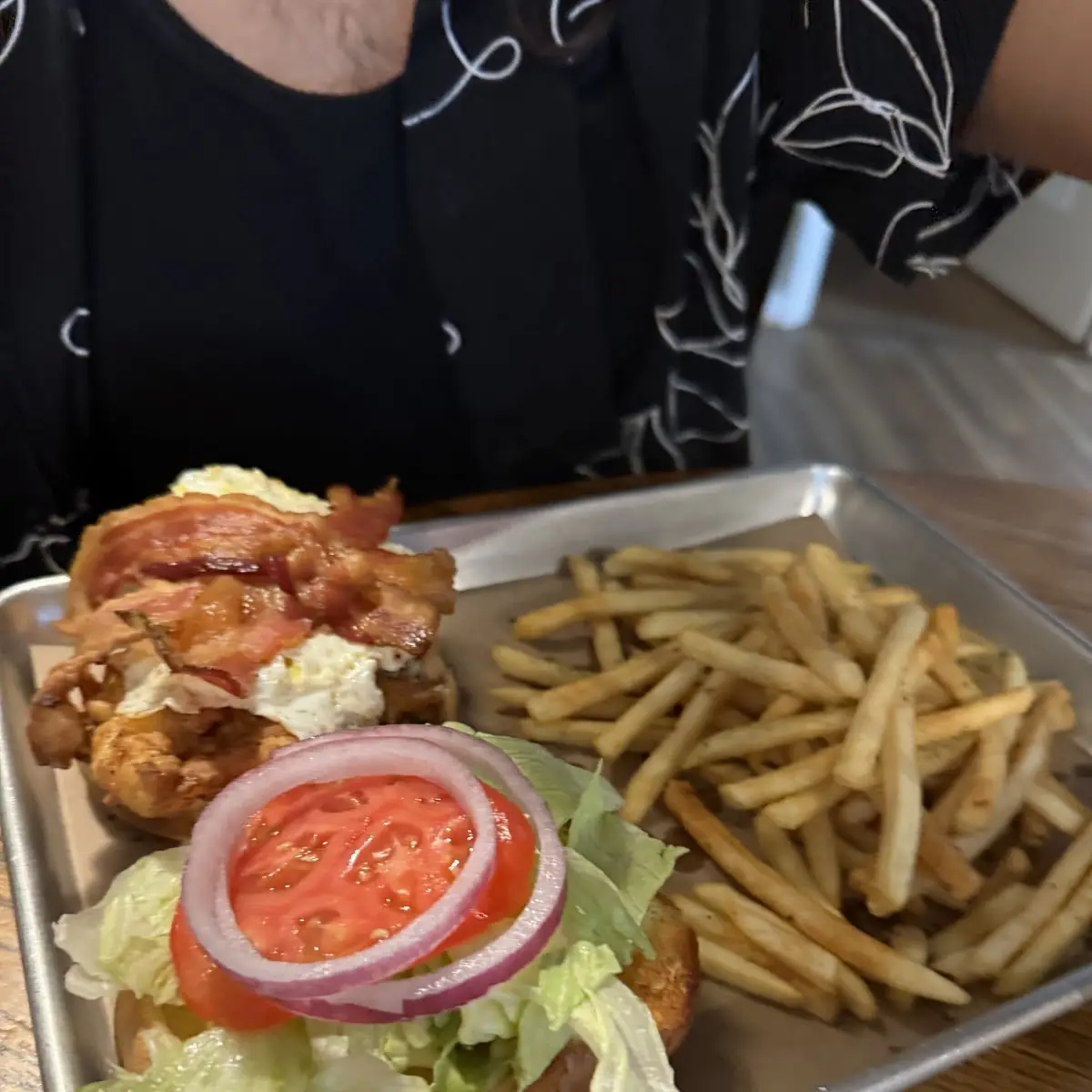 Chicken Sandwich with Bacon