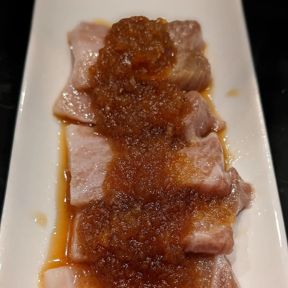 Sweet Onion Tuna Sushi