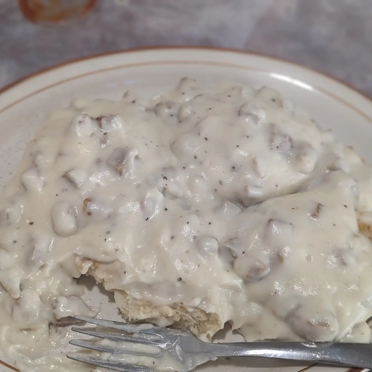 Biscuits and Sausage Gravy