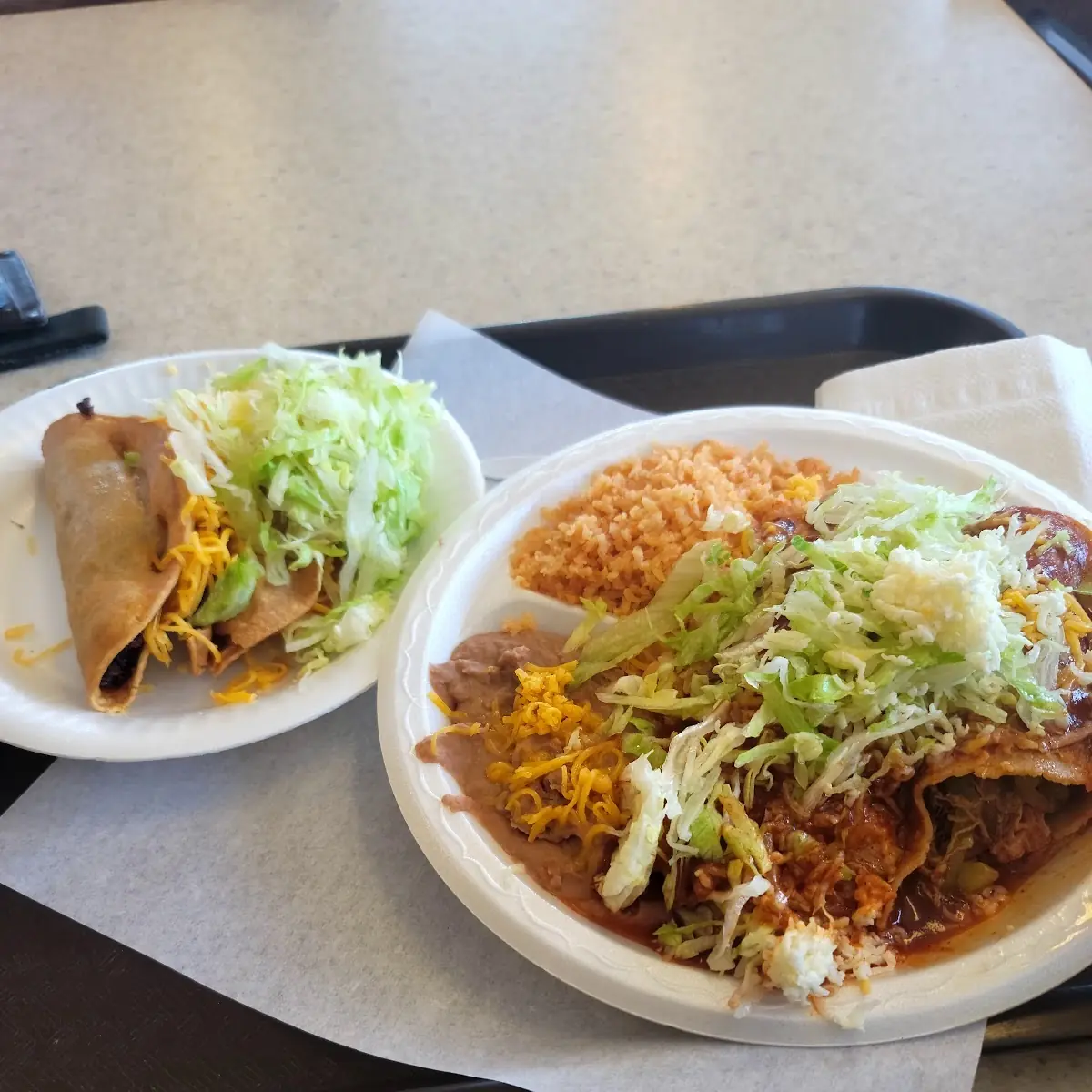 California Burrito Plate