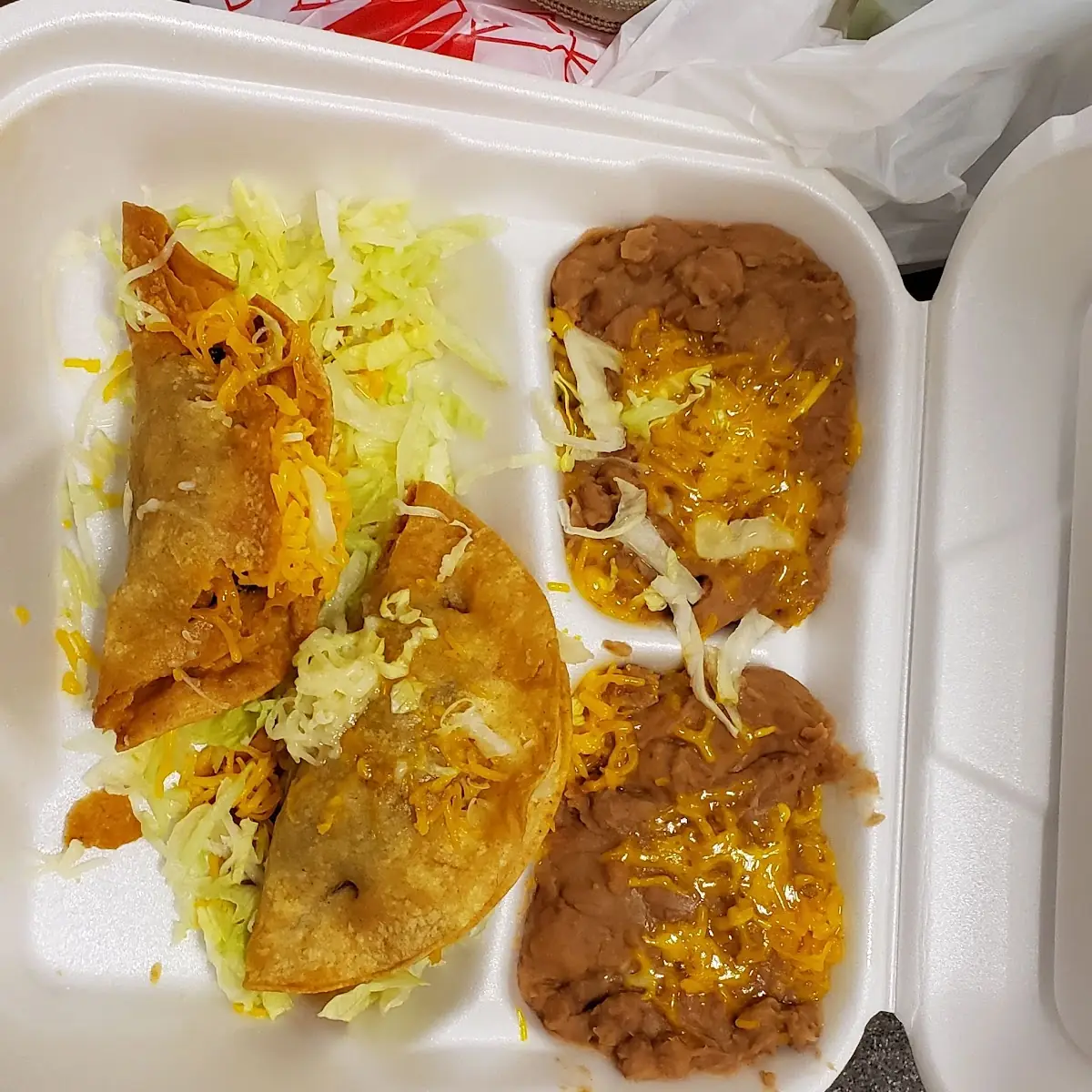 Two Beef Tacos