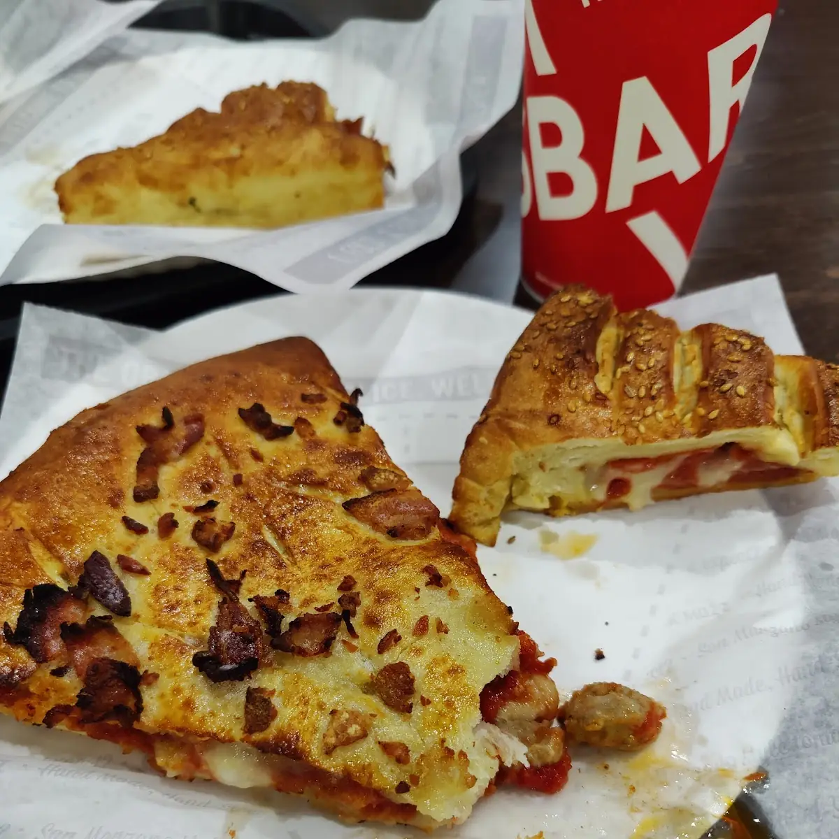 Stuffed Meat Pizza