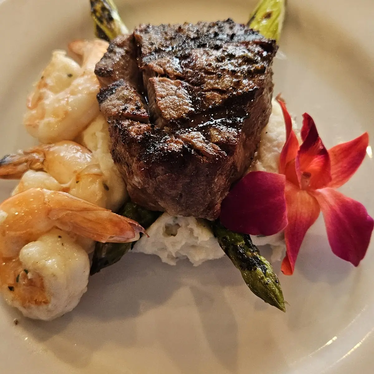 Kids Surf & Turf Steak and Bay Shrimp
