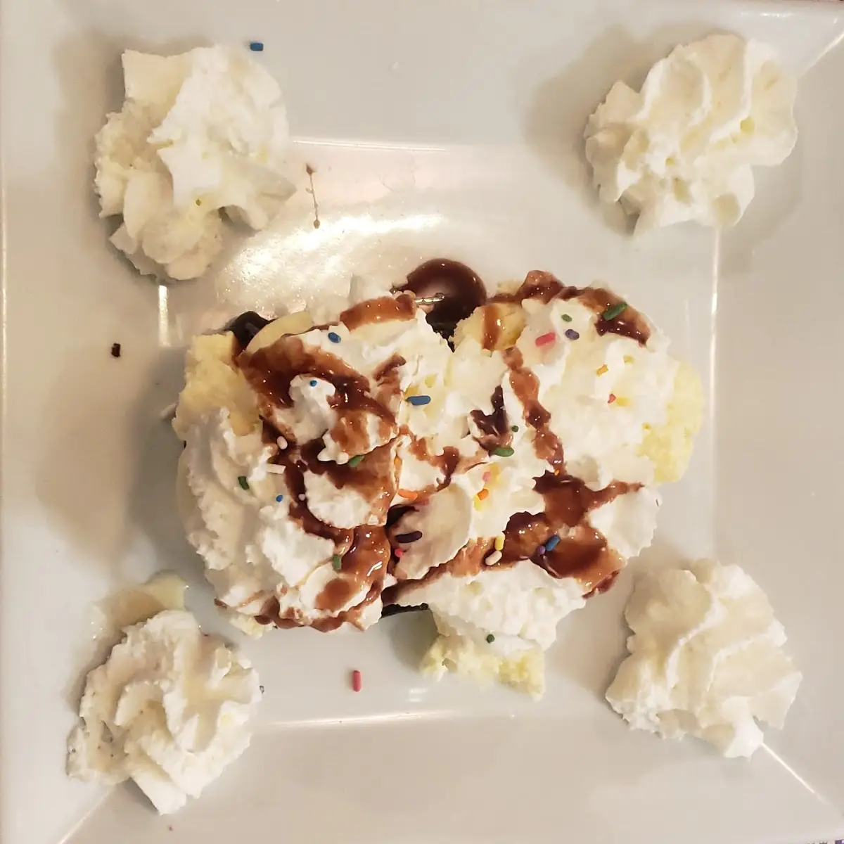 Fudge Brownie Sundae