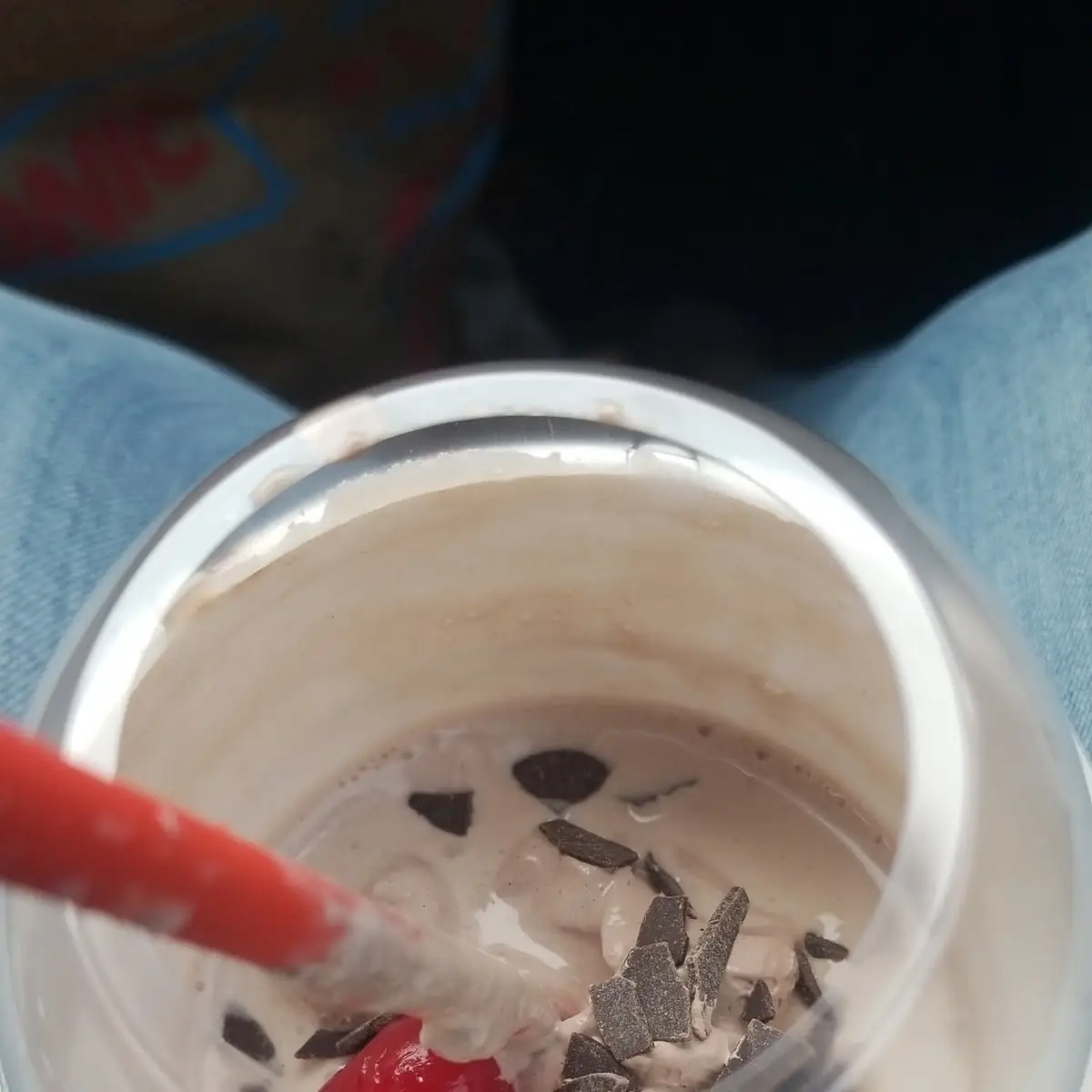 Chocolate Covered Strawberry Milkshake