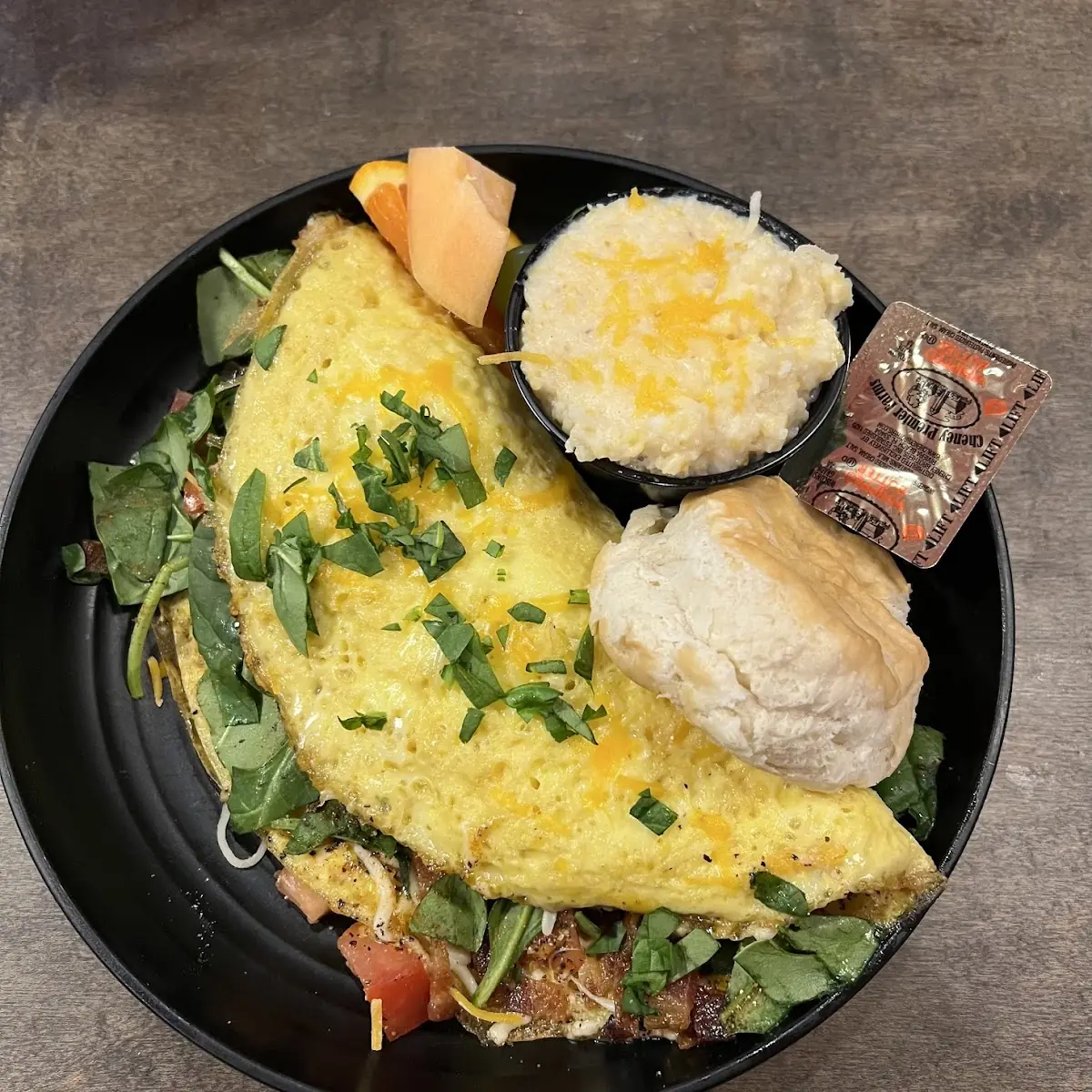 Shrimp Omelette