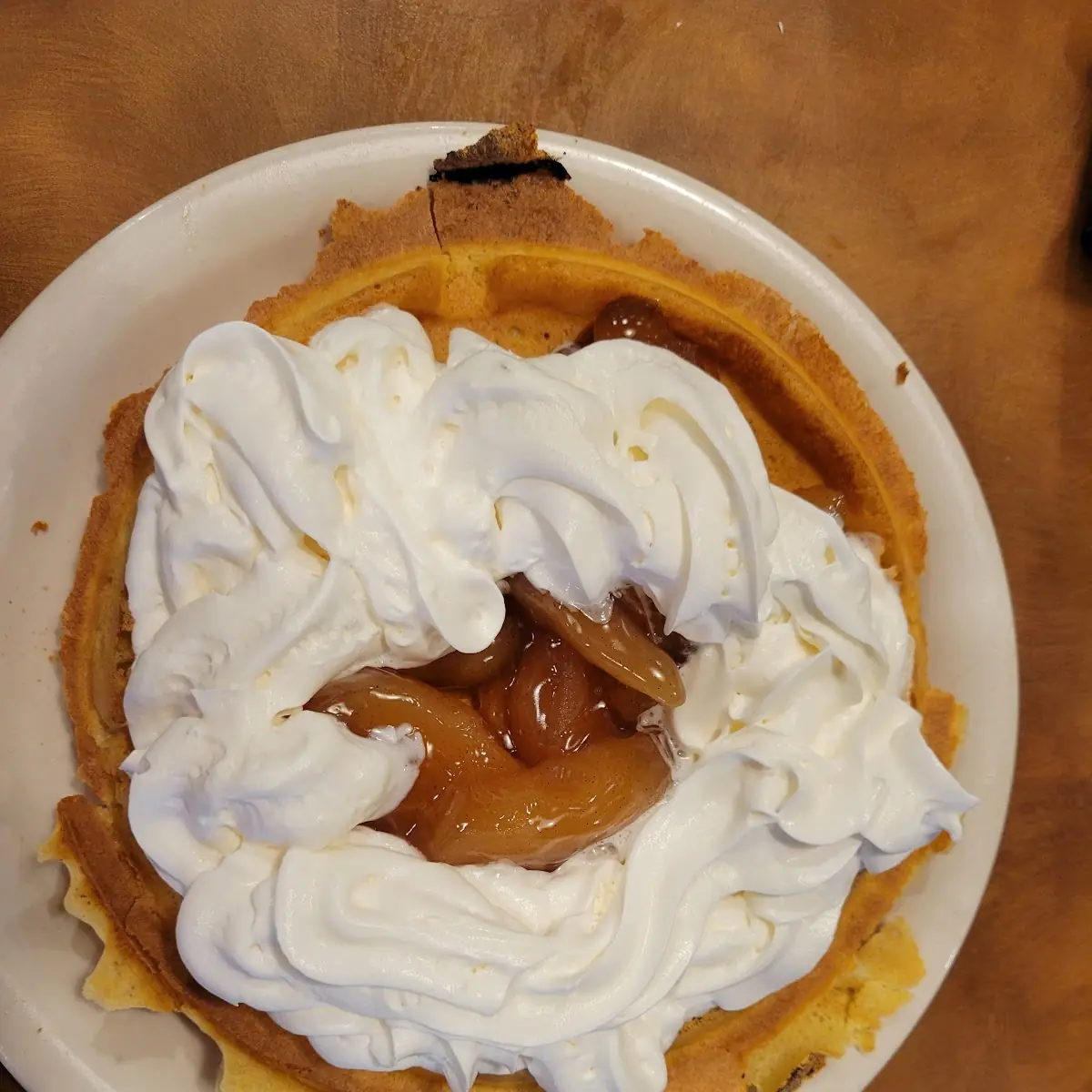 Cinnamon Apple Waffle