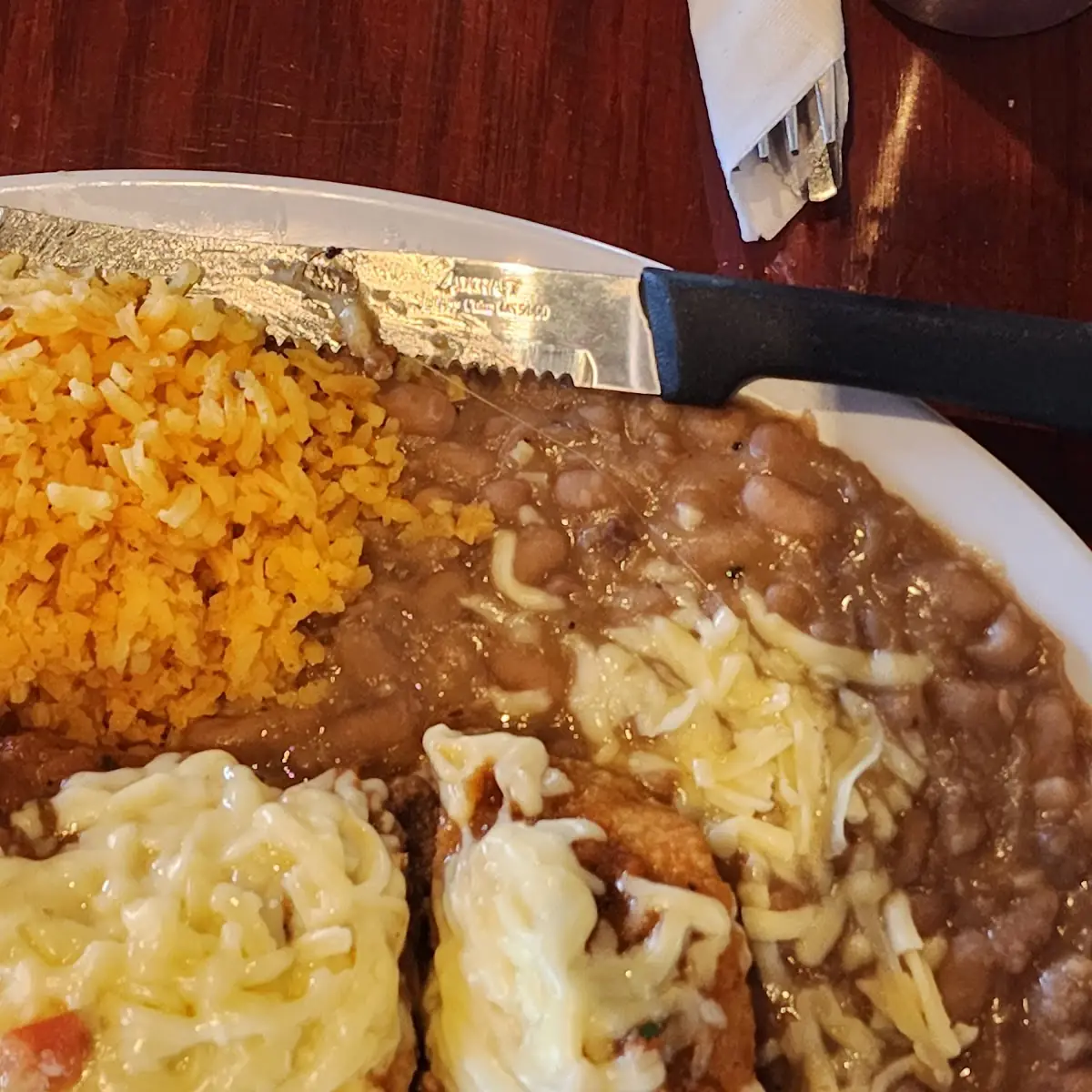 Chimichanga Dinner