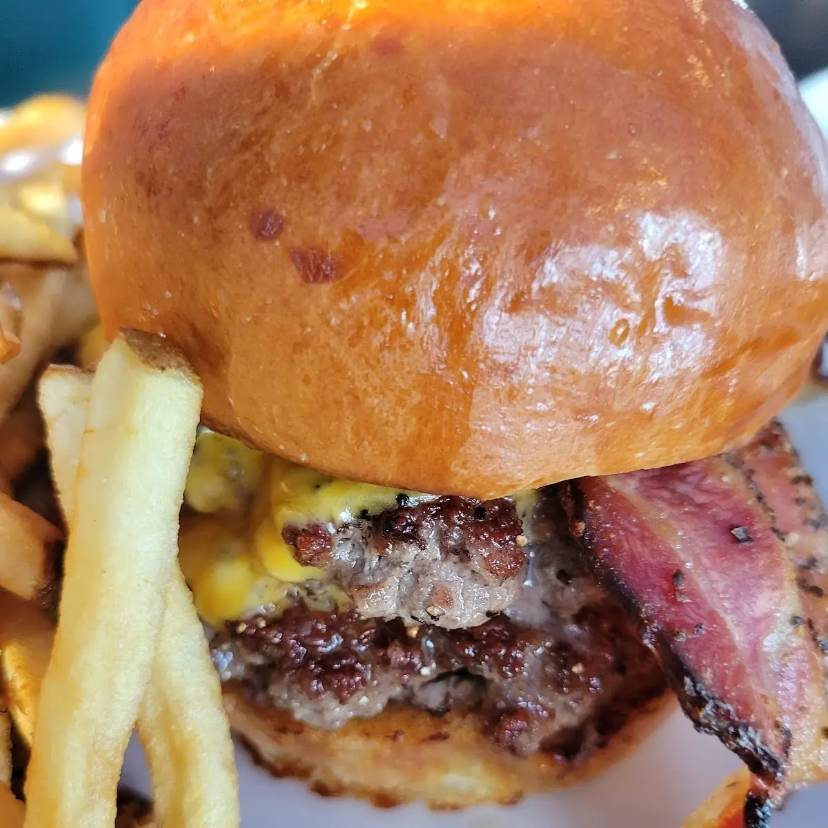 Double Cheeseburger Poboy