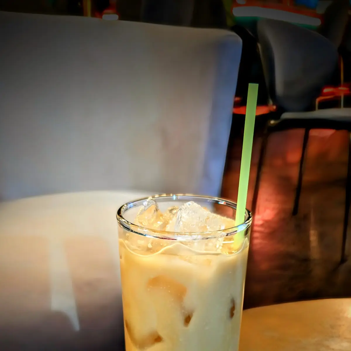 Salted Caramel Latte with Oat Milk