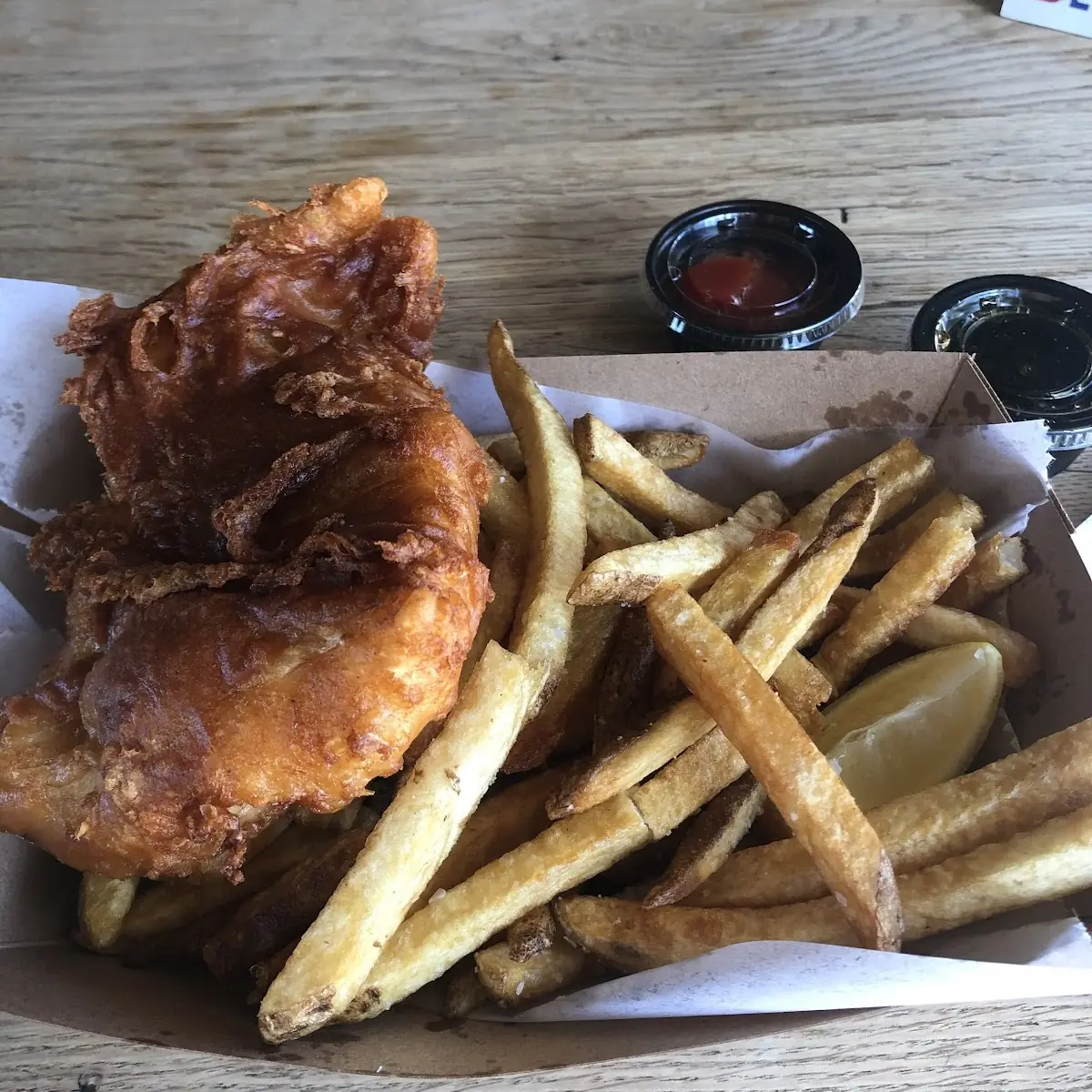 Batter Fish and Chips