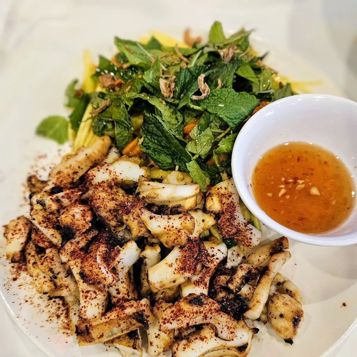 Mục Nướng Muối Ớt