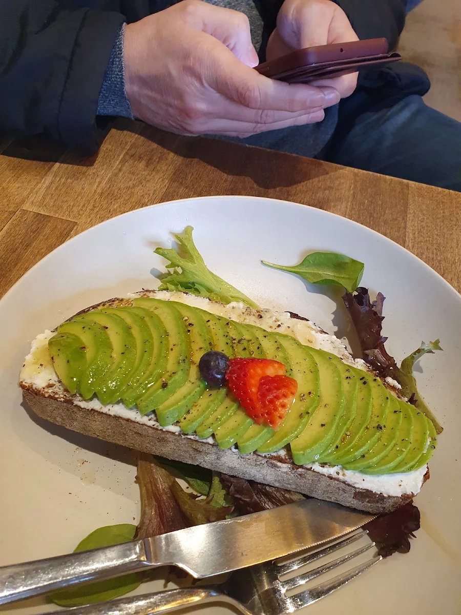 Avocado Toast with Hard-Boiled Eggs