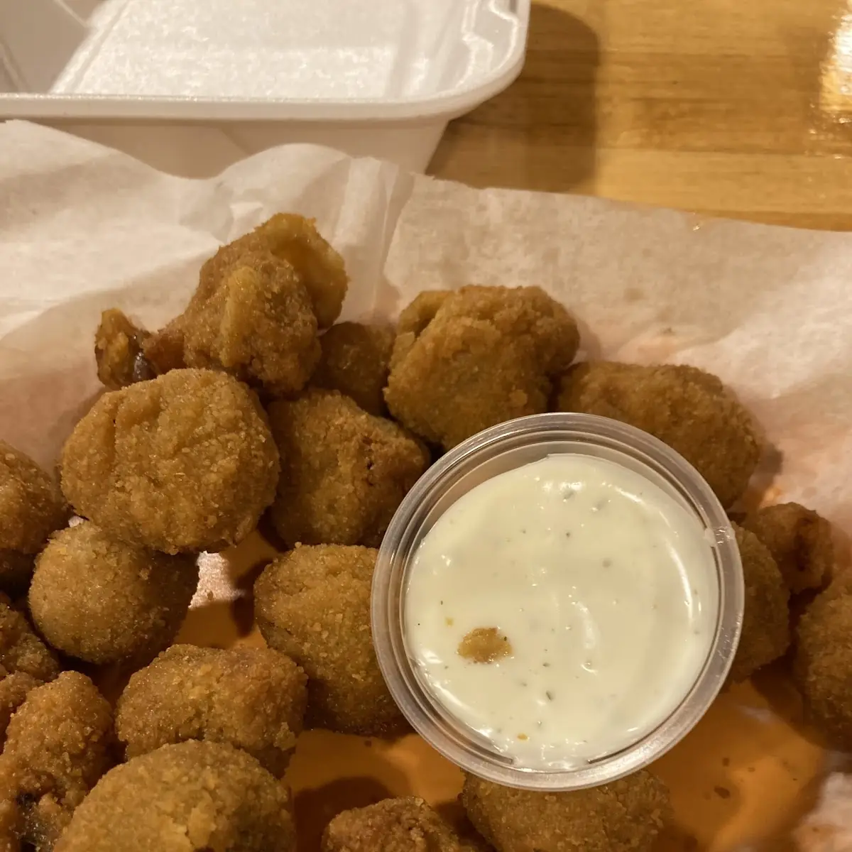 Fried Mushrooms